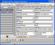 Purchase Order Organizer Deluxe screenshot